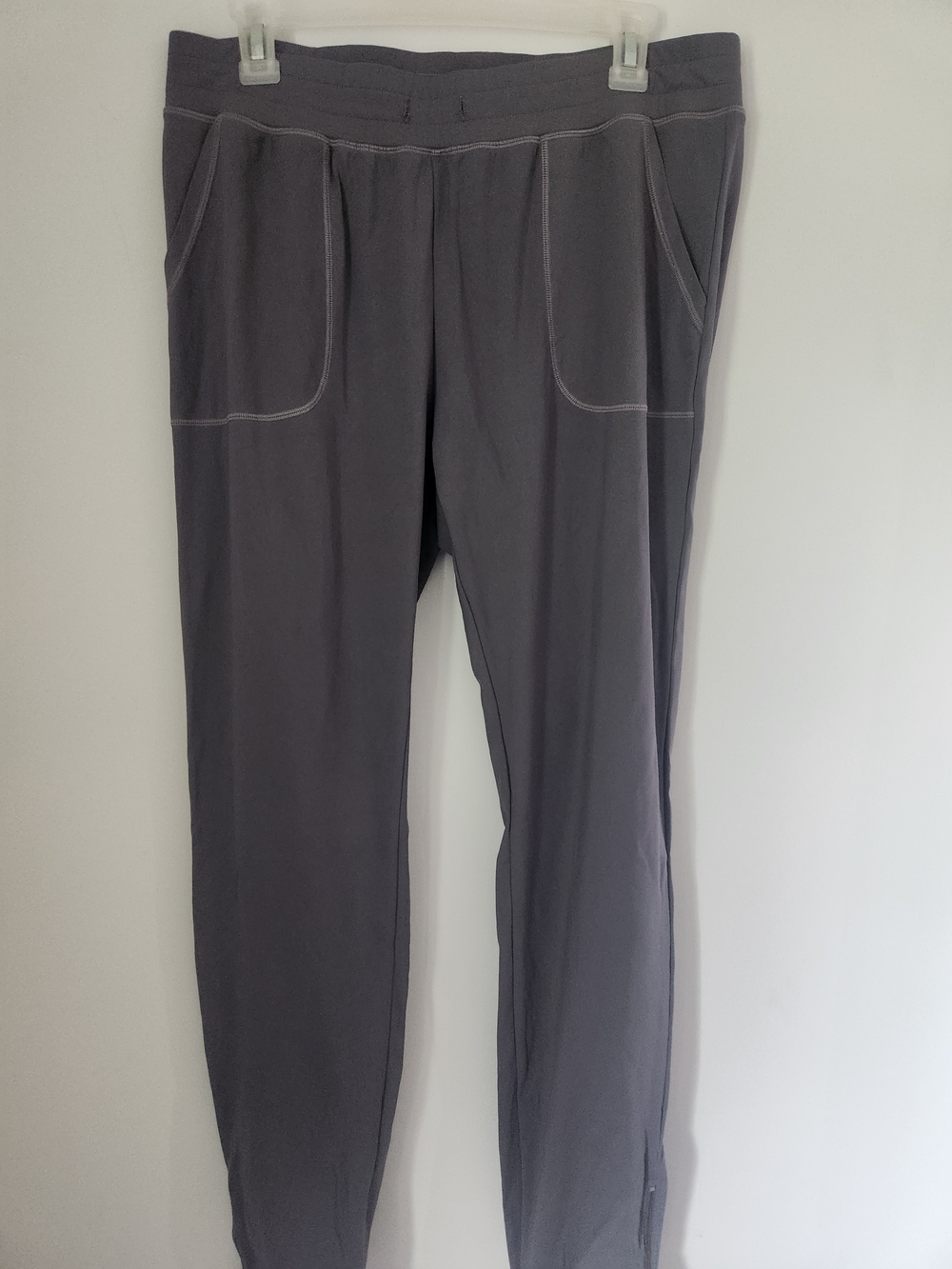 Zyia Gray Active Jogger Pants Size L